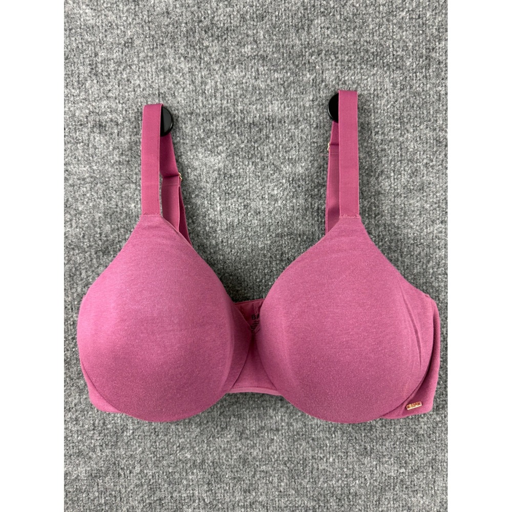 Bali Comfort Revolution Wireless Full Coverage Bra Dark Pink DF3421 40D